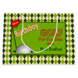 GOLF BIRTHDAY GIFT BAG