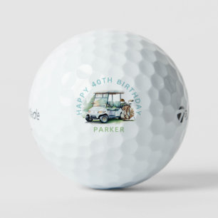 Golf Birthday Gift Personalized Balls