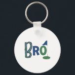 Golf Birthday Kids Golfing Brother Of Birthday Boy Keychain<br><div class="desc">Golf Birthday Kids Golfing Brother Of Birthday Boy Golf</div>