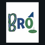 Golf Birthday Kids Golfing Brother Of Birthday Boy Poster<br><div class="desc">Golf Birthday Kids Golfing Brother Of Birthday Boy Golf</div>