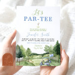 Golf Blue Boy Baby Shower Par-Tee Invitation<br><div class="desc">Golf Blue Boy Baby Shower Par-Tee Invitation Invitation</div>