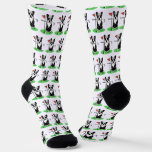 Golf Boston Terrier (black) Cute Dog Socks