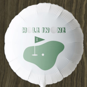 Golf Boy 1st Birthday Balloon