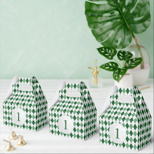 Golf Boy 1st Birthday Favor Boxes