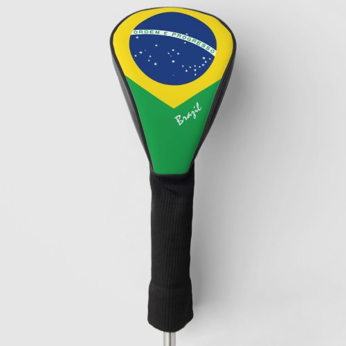 Golf Brazil  Brazilian Flag  Golf Clubs Covers