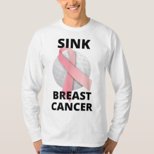 Golf Breast Cancer Awareness T-Shirt