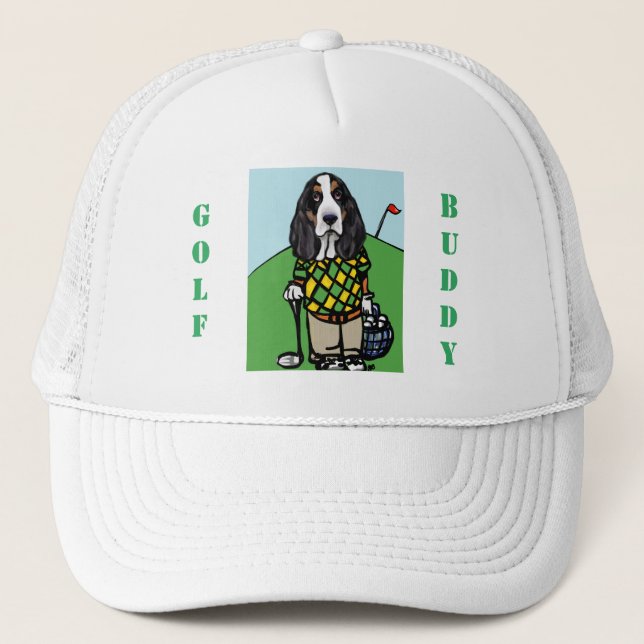 GOLF BUDDY TRUCKER HAT (Front)