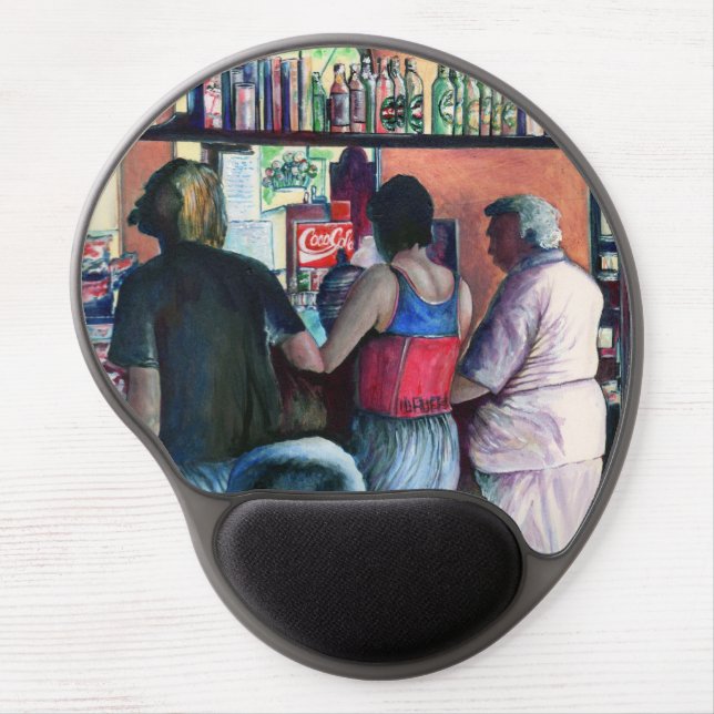 Golf Bufe, Budapest Gel Mouse Pad (Front)