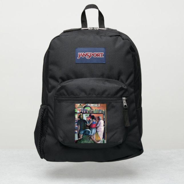 Golf Bufe, Budapest JanSport Backpack (Front)