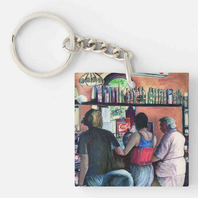 Golf Bufe, Budapest Keychain (Front)