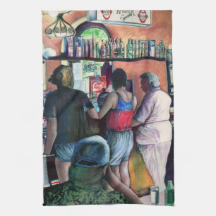 Golf Bufe, Budapest Kitchen Towel