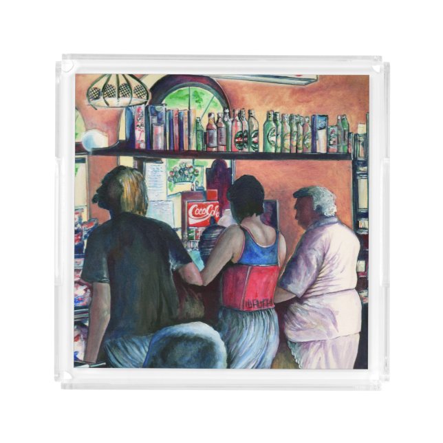 Golf Buffe, Budapest Acrylic Tray (Front)