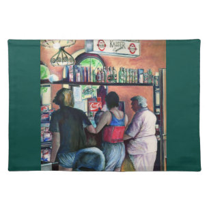 Golf Buffe, Budapest Cloth Placemat