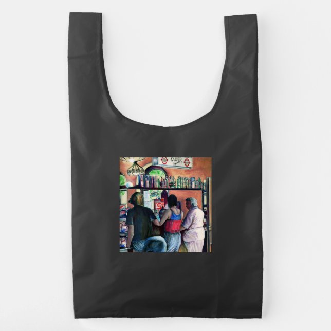 Golf Buffe, Budapest Reusable Bag (Back)