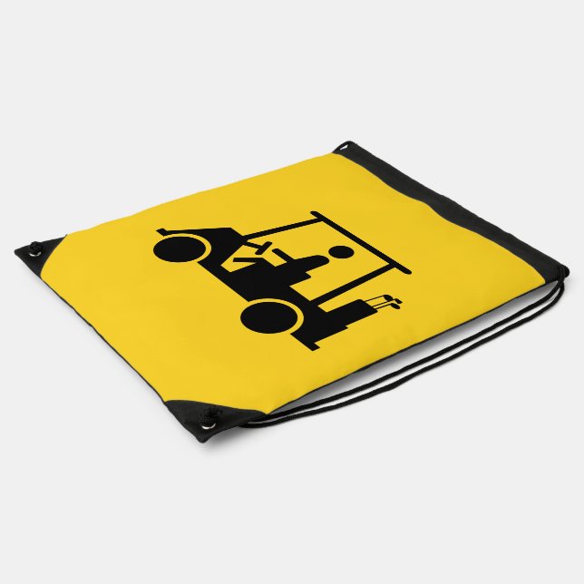 Golf Buggy Drawstring Bag (Side)