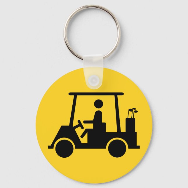 Golf Buggy Keychain (Front)