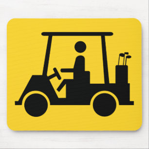 Golf Buggy Mouse Pad