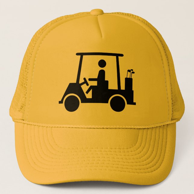 Golf Buggy Trucker Hat (Front)