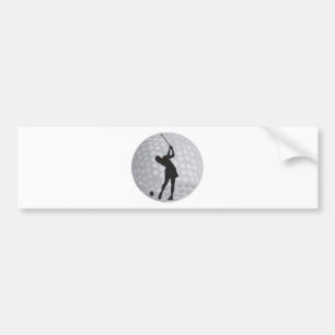 Golf Bumper Sticker