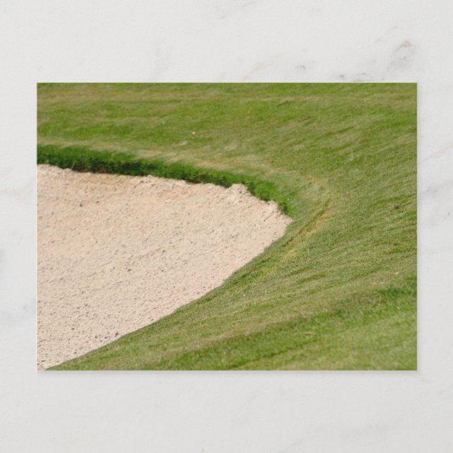 Golf Bunker Postcard (Front)