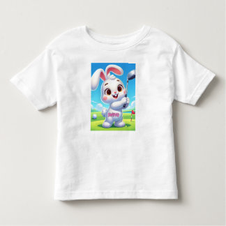 Golf Bunny Toddler T-shirt