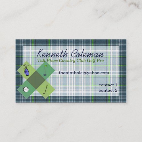 Golf Business Card
