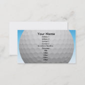 Golf Business Card (Front/Back)
