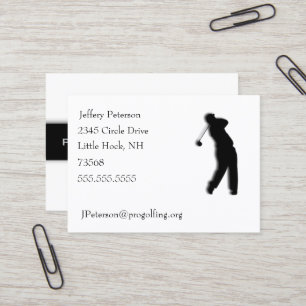 Golf Business Card