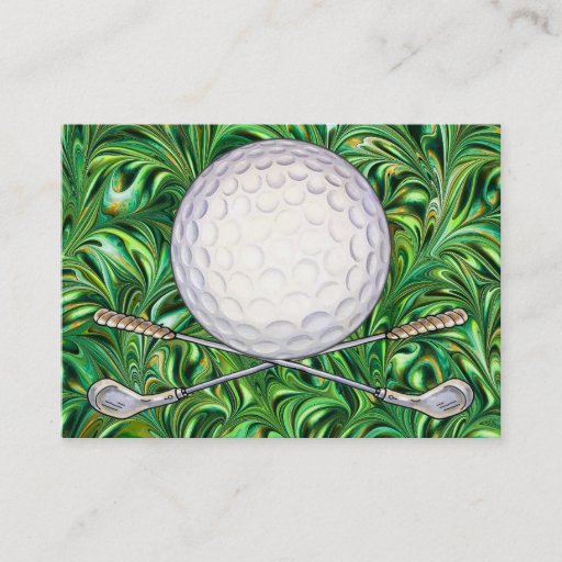 Customizable Golf Business Card - SRF