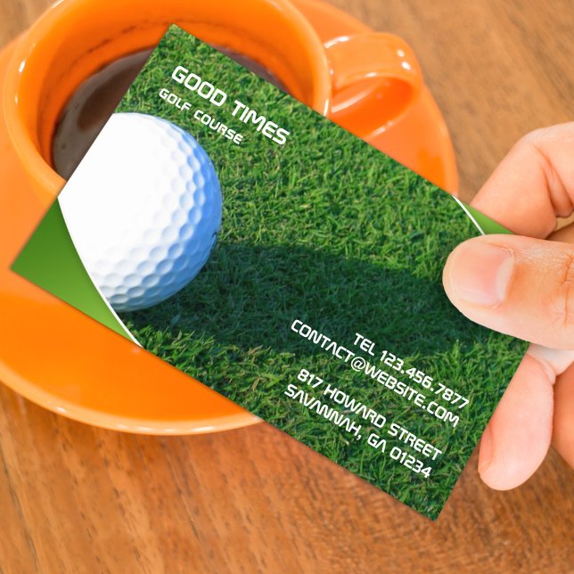 Golf Business Card Template (Creator Uploaded)