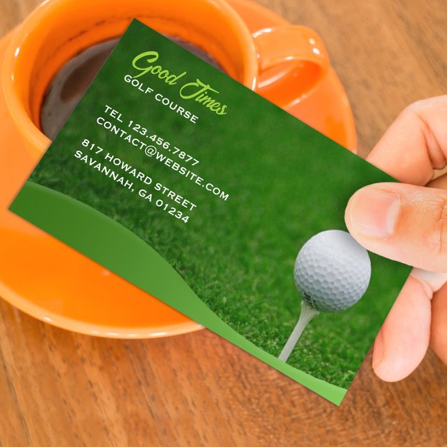 Golf Business Card Template (Creator Uploaded)