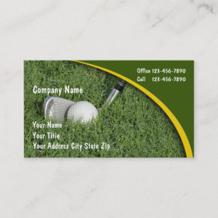 Golf Business Cards