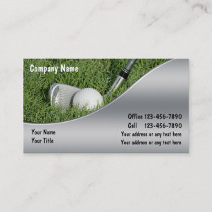Golf Business Cards