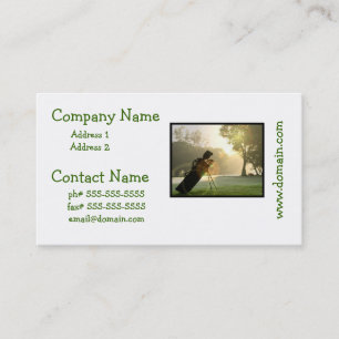 Golf Business Cards