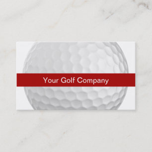 Golf Business Cards