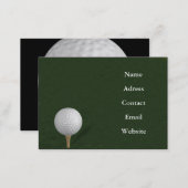 golf business cards (Front/Back)