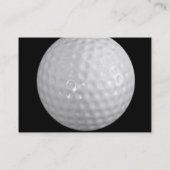 golf business cards (Back)