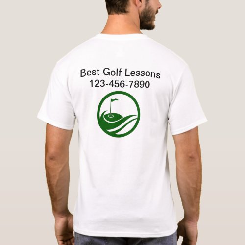 Golf Business Logo Work Shirts
