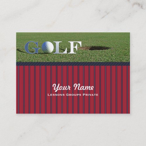 Golf _ Business_ Schedule Card