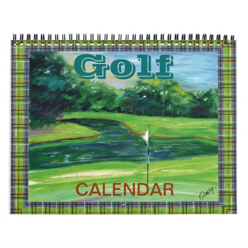 Golf calendar