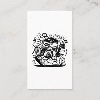 Golf Car Business Card