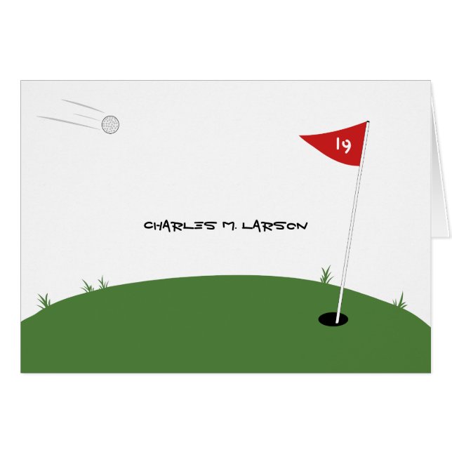 Golf Cards (Front Horizontal)