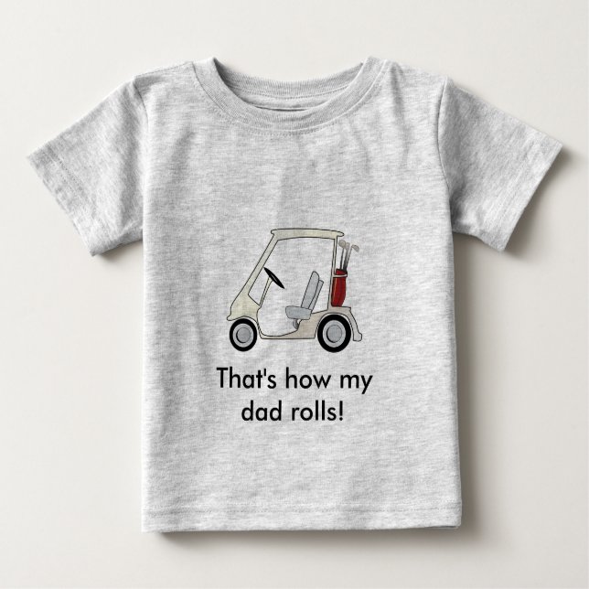 golf_cart baby T-Shirt (Front)