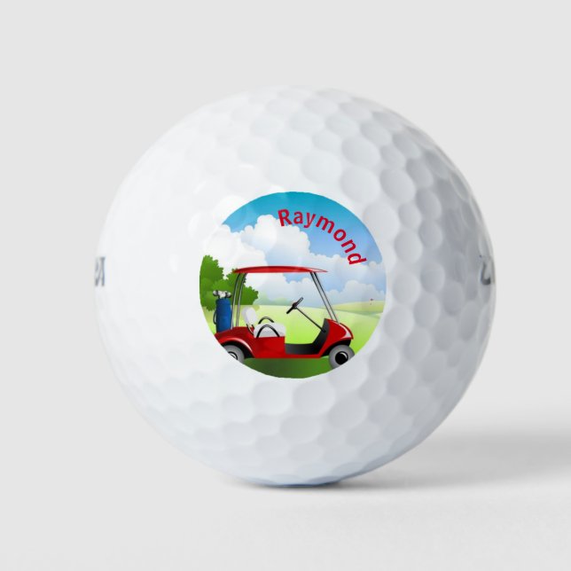 Golf Cart Balls (Front)
