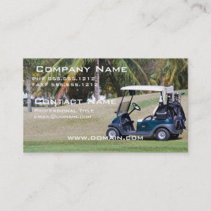 Golf Cart Business Card