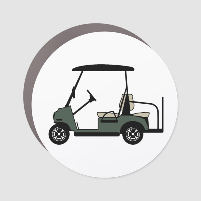 Golf Cart Car Magnet (Front)