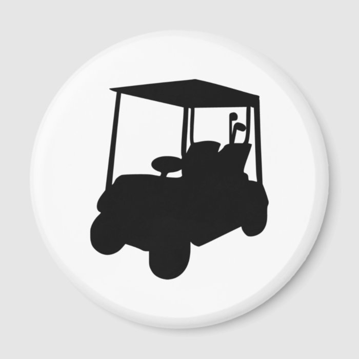 Golf Cart Fridge Magnet