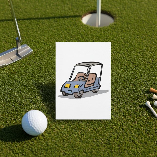 Golf Cart Fun Sports Vehicle Invitation (Creator Uploaded)