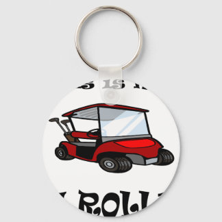 golf cart keychain