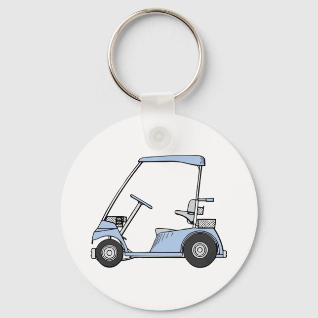 Golf Cart Keychain (Front)